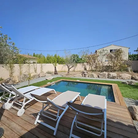 Maison Di Fiori, Location Neuve Avec Piscine בית נופש