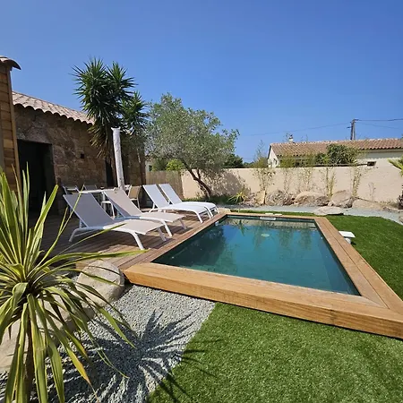 펜션 Maison Di Fiori, Location Neuve Avec Piscine