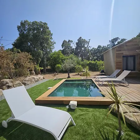 펜션 Maison Di Fiori, Location Neuve Avec Piscine *