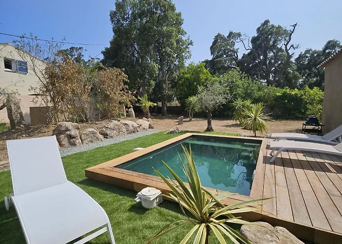 Maison Di Fiori, Location Neuve Avec Piscine Porto Vecchio