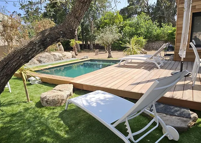 Сasa de vacaciones Maison Di Fiori, Location Neuve Avec Piscine